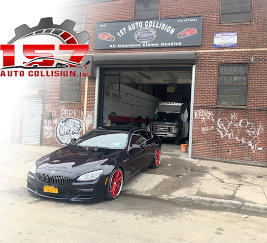 157 Auto Collision, email: 157auto@gmail.com, Shop: 718.487.3163, Mobile: 718.506.5213, 10620 157th St, Jamaica, Queens, NY 11433 157 Auto Collision Inc. - Logo